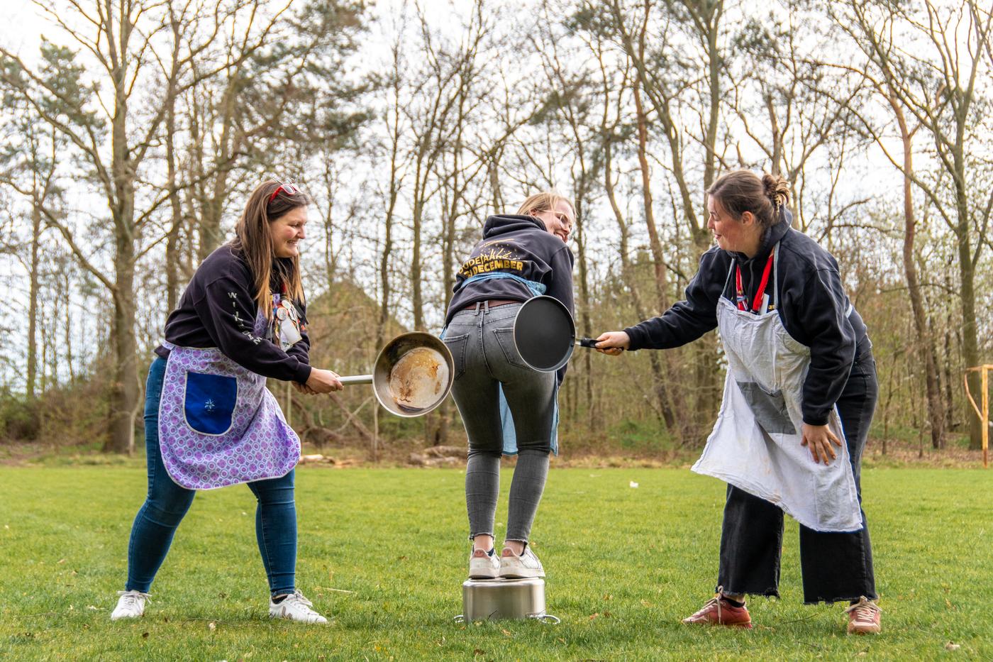 Koken op kamp